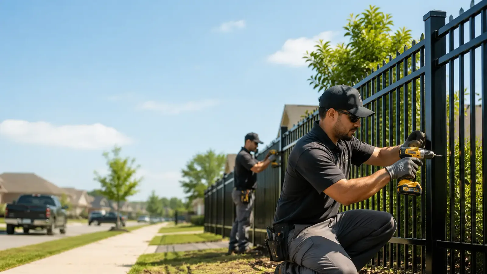 Metal Fence Installation in Spring Valley, WI